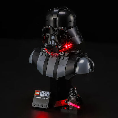 Light Kit for Darth Vader Bust 75439-Briksmax 2.0