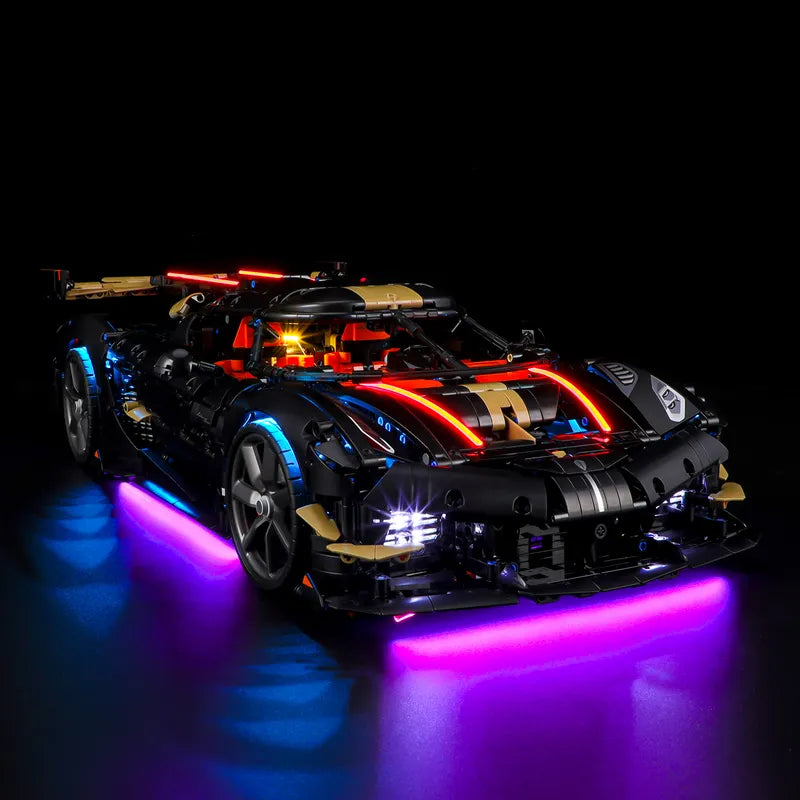 Light kit for Koenigsegg Sadair's Spear 42232 | Briksmax 2.0