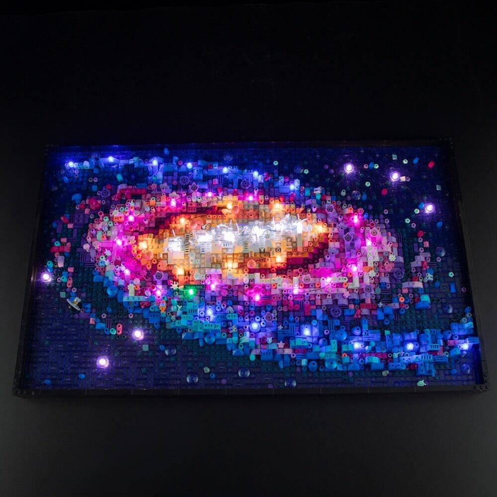 Briksmax 2.0 Light Kit For The Milky Way Galaxy #31212(Remote Version）