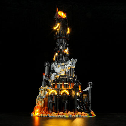 Light Kit For The Lord of the Rings: Barad-dur 10333-Briksmax