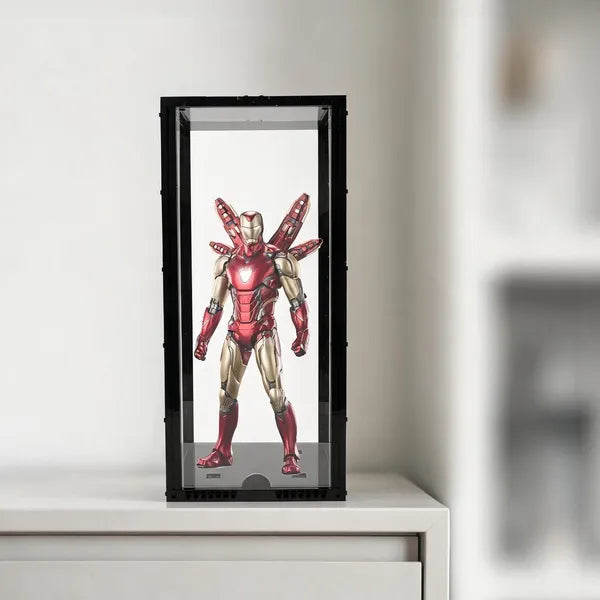 Front-Opening Display Case for LEGO® Models – 19 × 19 × 40 cm