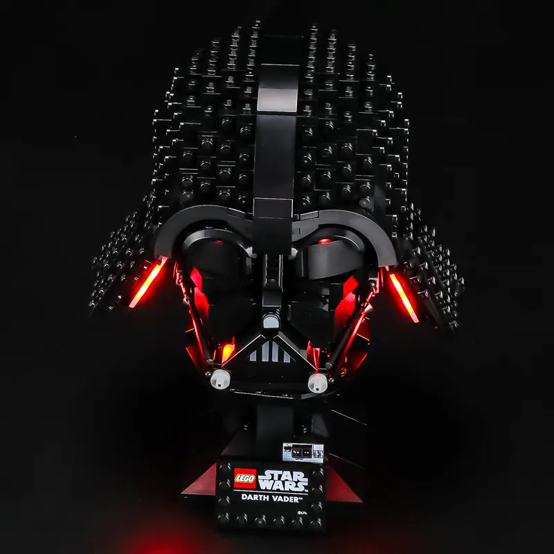 Light Kit for Darth Vader Helmet 75304-Briksmax 2.0（Wave Sensor Control）
