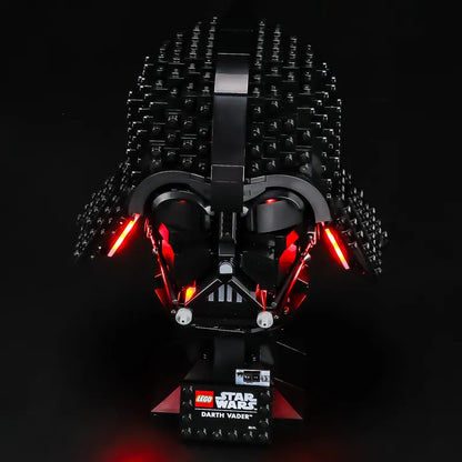 Light Kit for Darth Vader Helmet 75304-Briksmax 2.0（Wave Sensor Control）