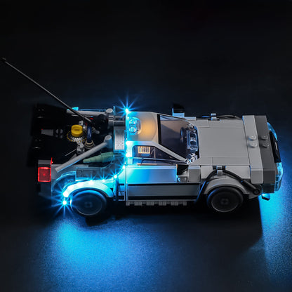 Light Kit for Time Machine from Back to the Future 77256- Briksmax 2.0【Not Final Price｜Coming Soon】
