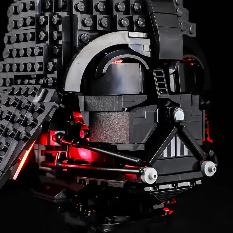 Light Kit for Darth Vader Helmet 75304-Briksmax 2.0（Wave Sensor Control）