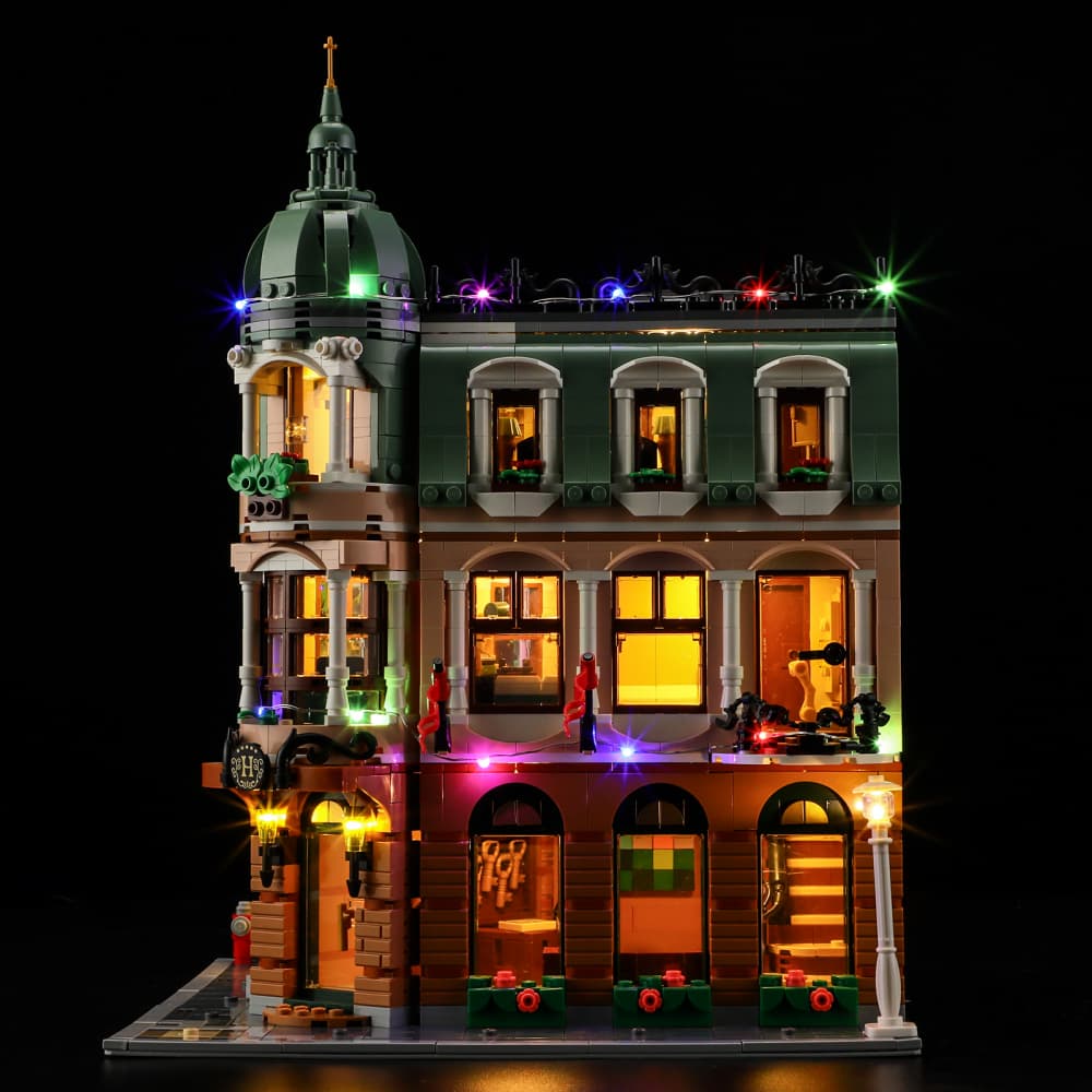 Kit d'éclairage pour hôtel-boutique n° 10297 (version Noël) - Briksmax 2.0