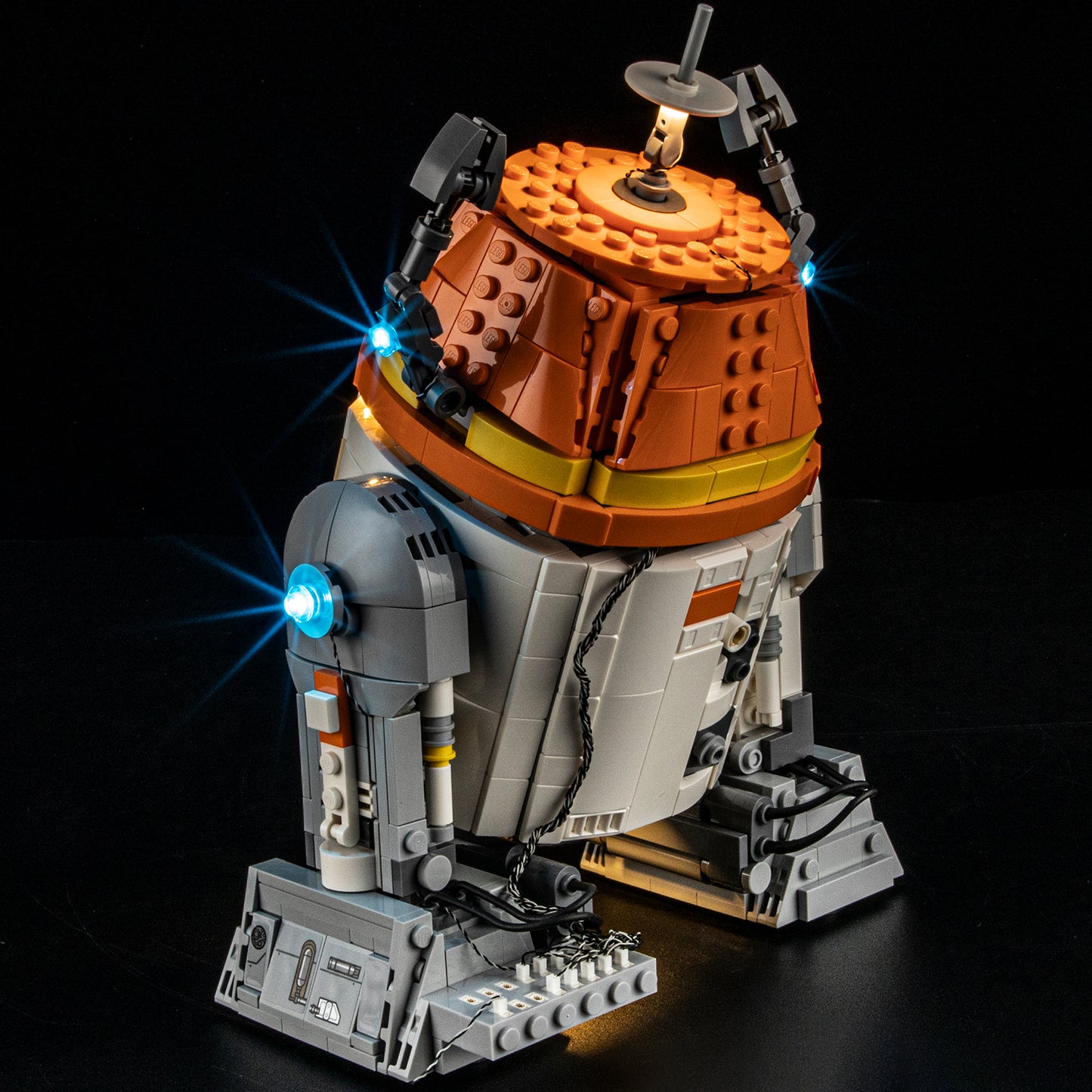 BriksMax 2.0 Light Kit For Chopper (C1-10P)™ Astromech Droid #75416
