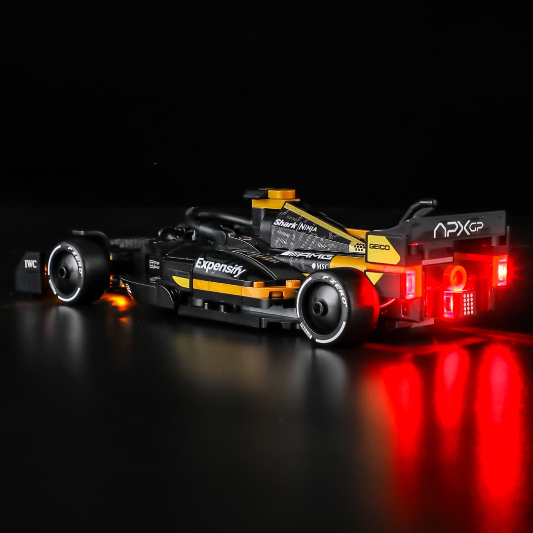 Beleuchtungsset für den APXGP-Rennwagen aus dem Film F1 – Der Film 77252 – Briksmax 2.0