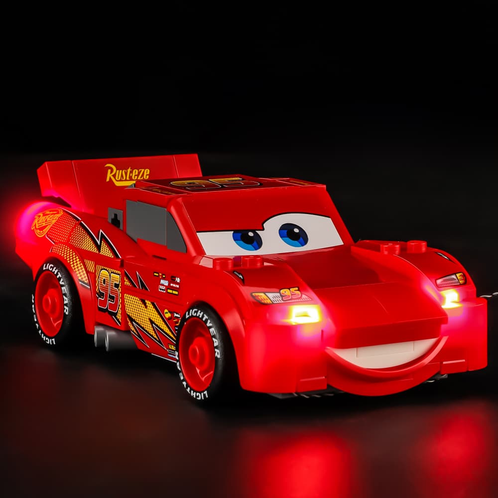 Light Kit for Lightning McQueen 77255- Briksmax 2.0