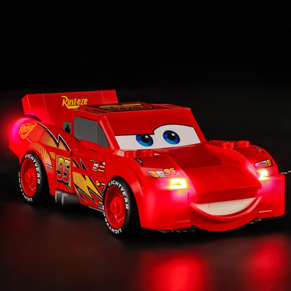 Beleuchtungsset für Lightning McQueen 77255 – Briksmax 2.0