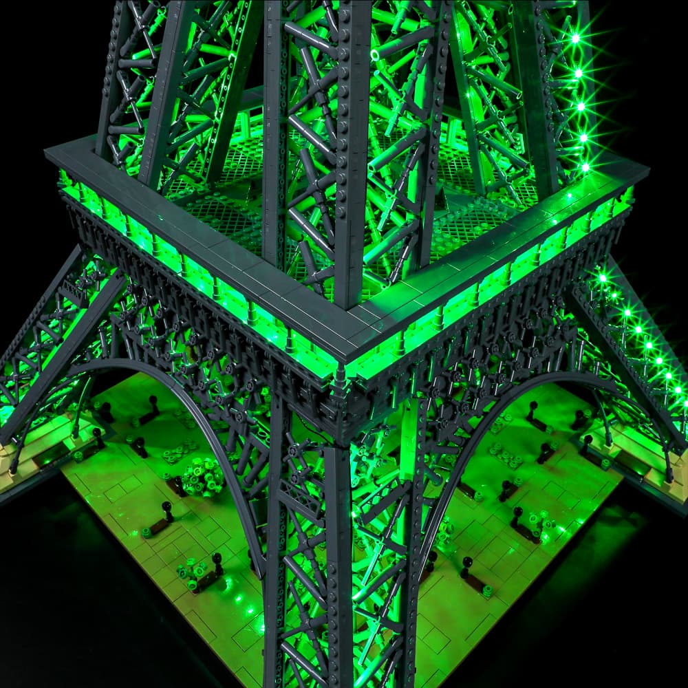 (Remote Version)Light Kit For Eiffel Tower 10307-Briksmax