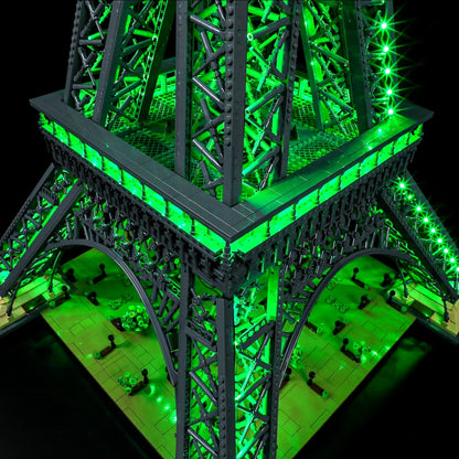(Remote Version)Light Kit For Eiffel Tower 10307-Briksmax