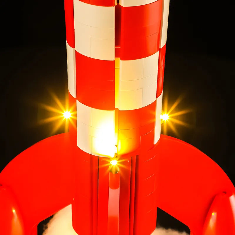Light Kit for Tintin Moon Rocket 21367 - Briksmax 2.0
