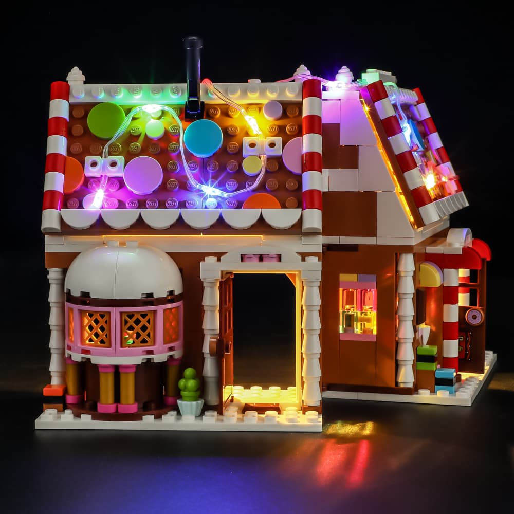 Light Kit For Festive Gingerbread House #40809- Briksmax 2.0