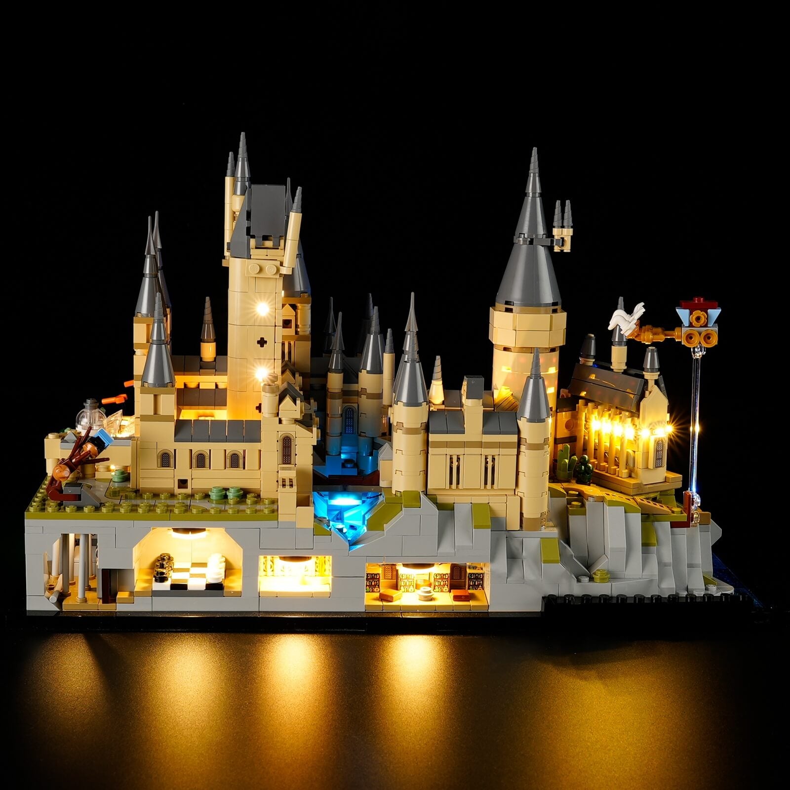 Briksmax Light Kit For Hogwarts Castle and Grounds 76419