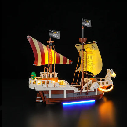 Remote Light Kit For The Going Merry Pirate Ship 75639