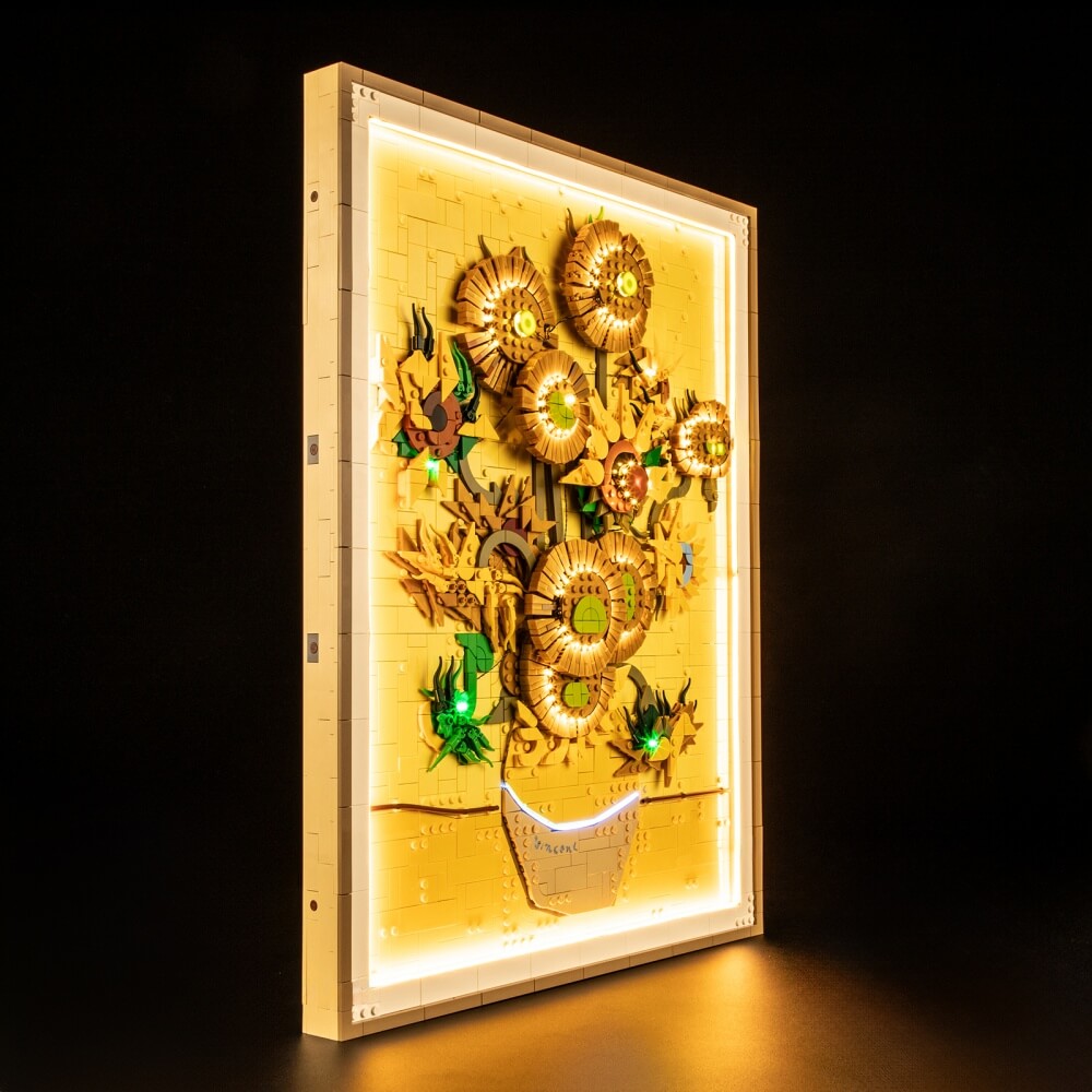 Briksmax 2.0 Light Kit For Vincent van Gogh – Sunflowers #31215