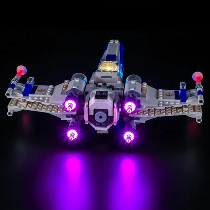 Light Kit for New Republic X-Wing Starfighter 75460 - Briksmax 2.0