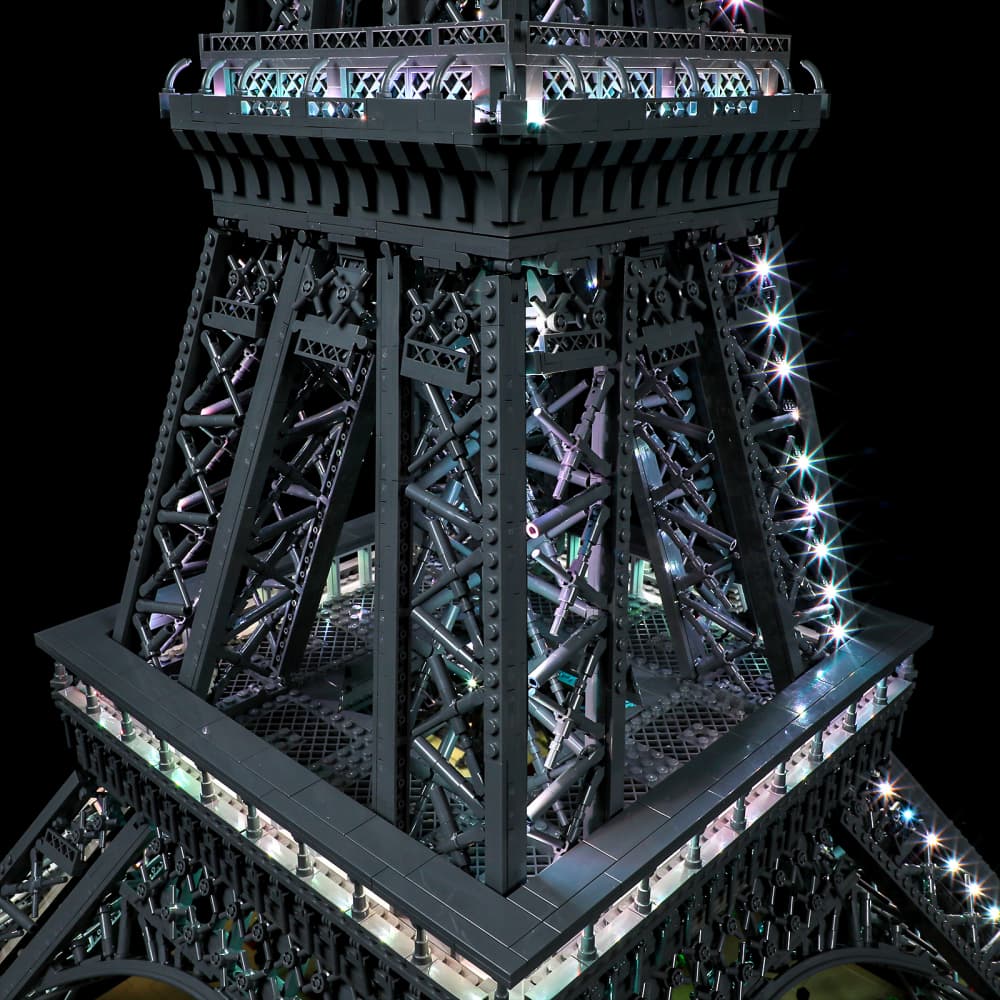 (Remote Version)Light Kit For Eiffel Tower 10307-Briksmax