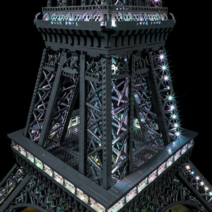 (Remote Version)Light Kit For Eiffel Tower 10307-Briksmax