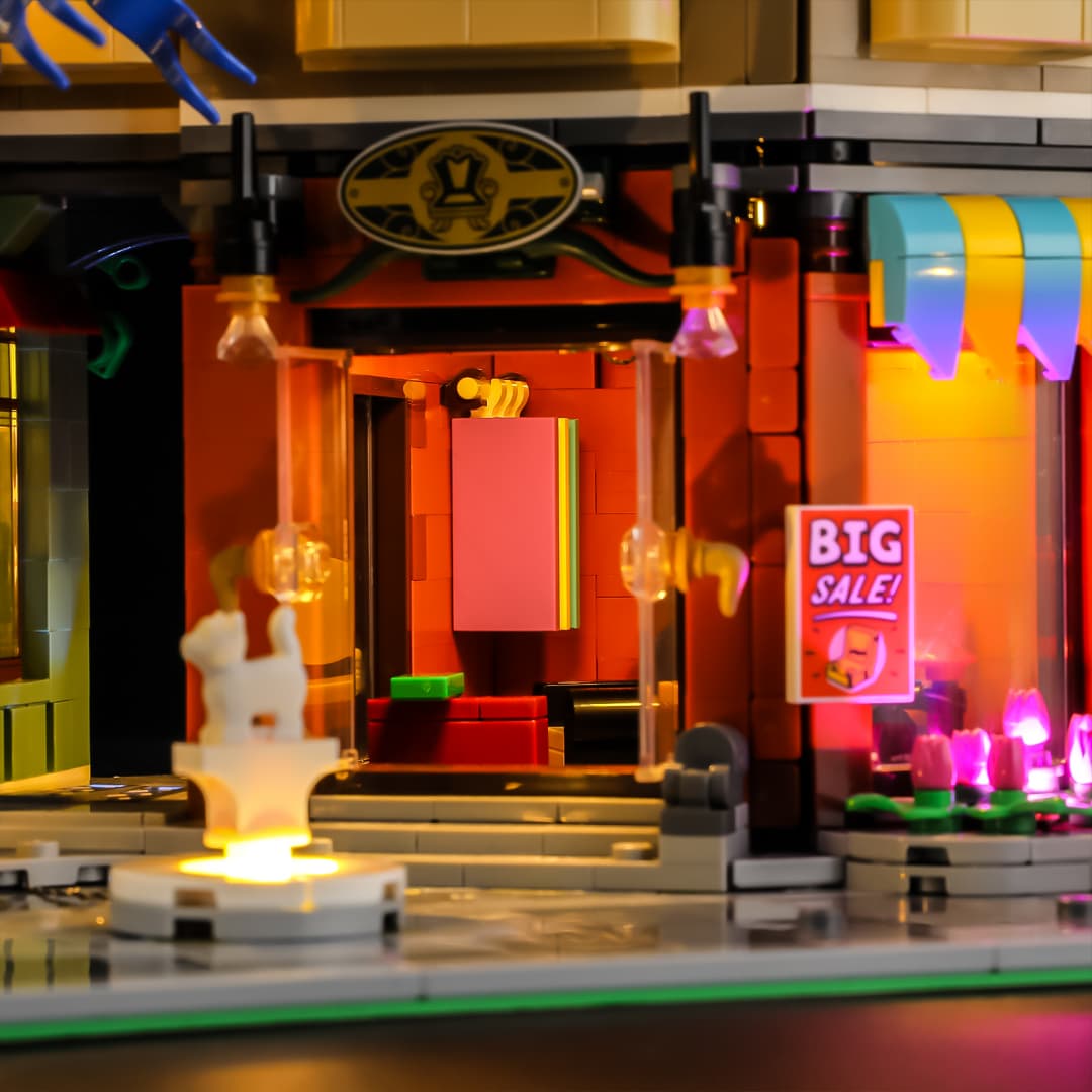 Light Kit for Shopping Street 11371 - Briksmax 2.0