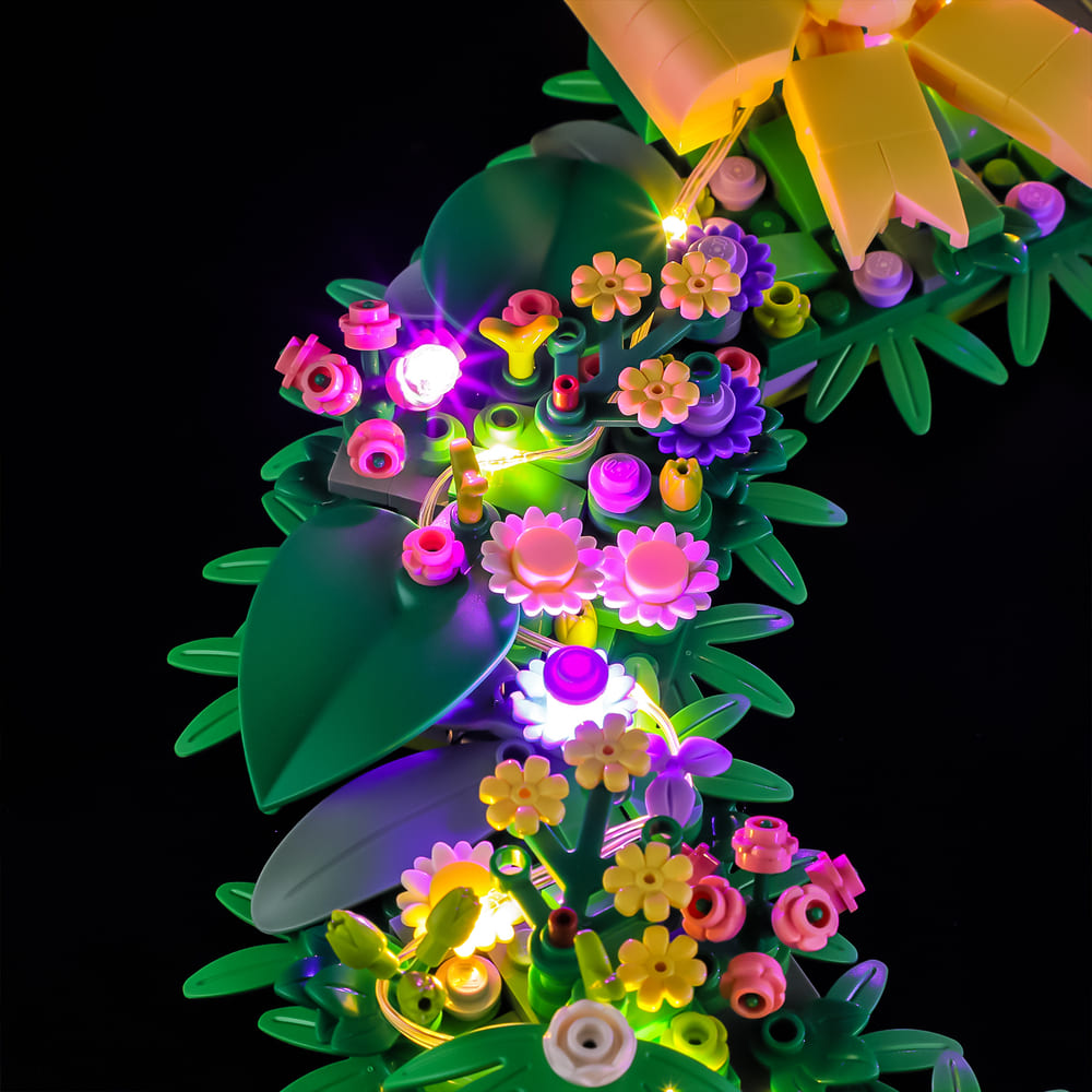 Light Kit for Spring Wreath 40957- Briksmax 2.0