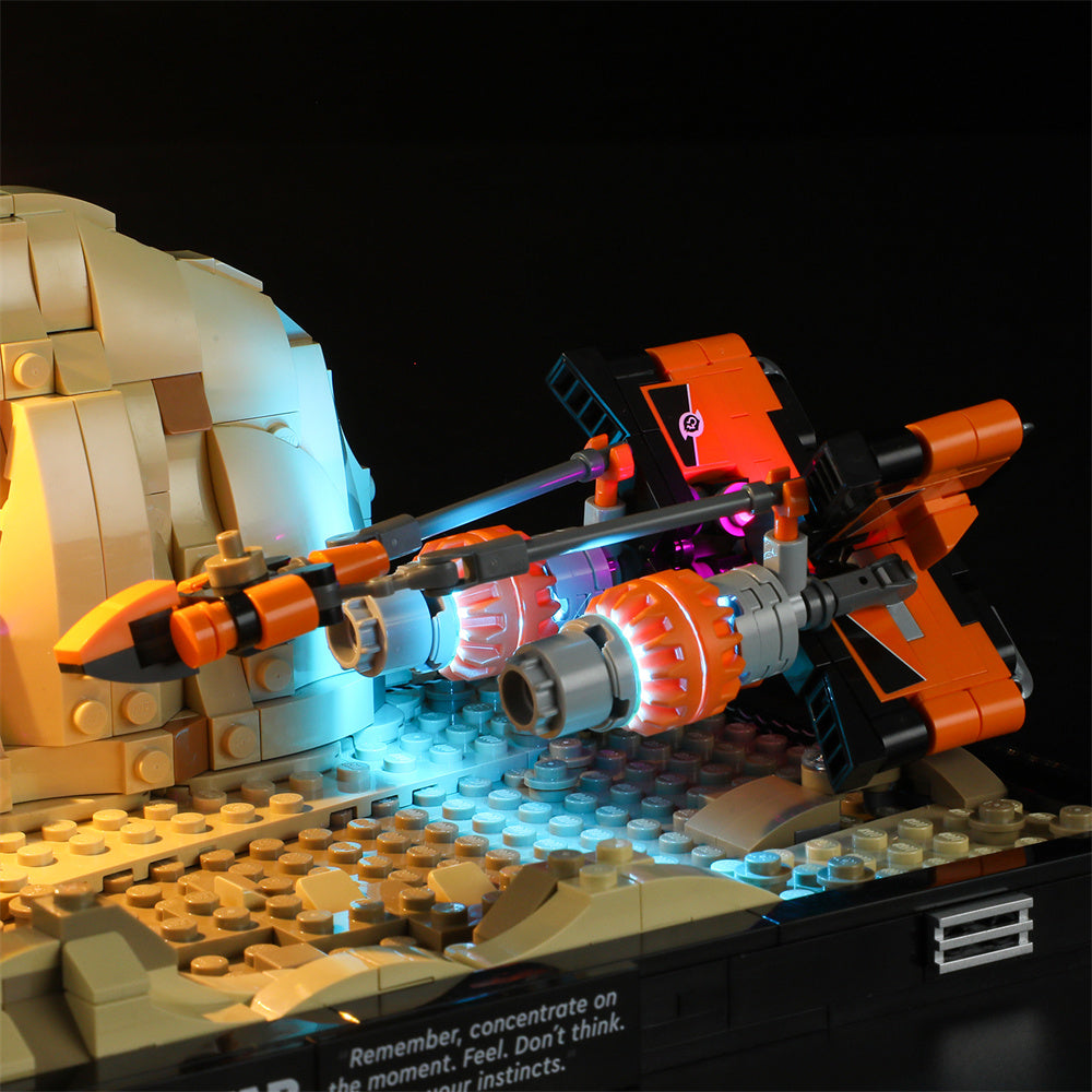 Light Kit For Mos Espa Podrace Diorama 75380-Briksmax