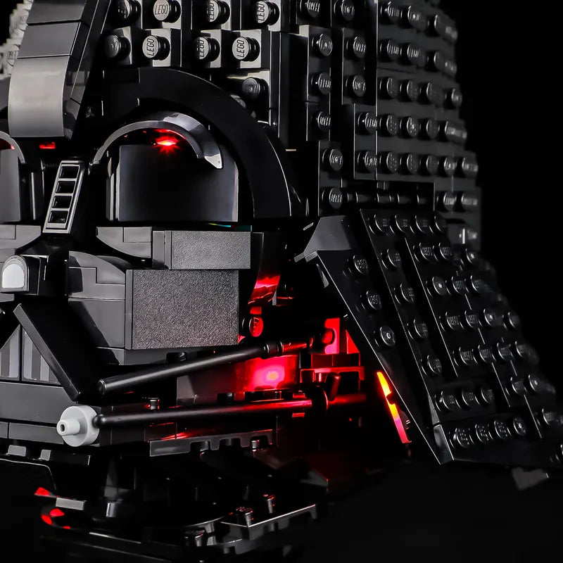 Light Kit for Darth Vader Helmet 75304-Briksmax 2.0（Wave Sensor Control）