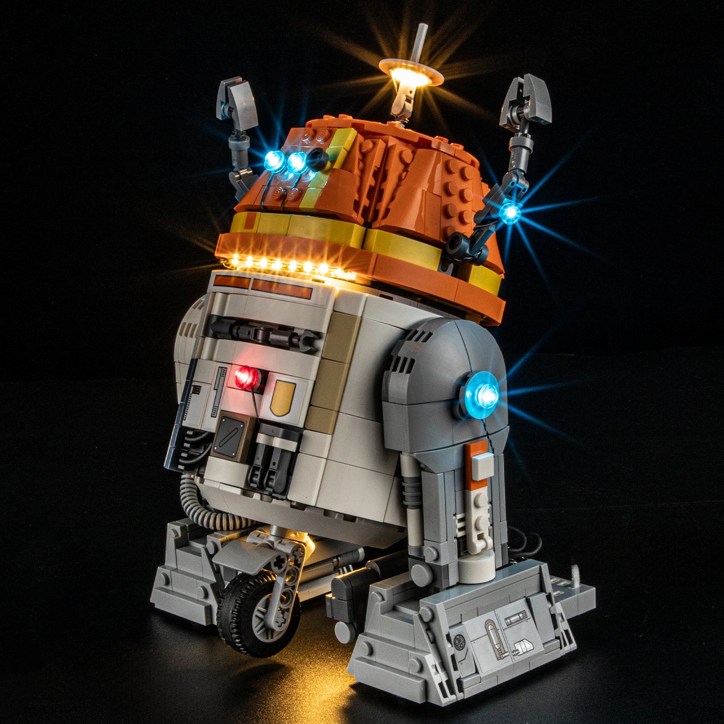 BriksMax 2.0 Light Kit For Chopper (C1-10P)™ Astromech Droid #75416