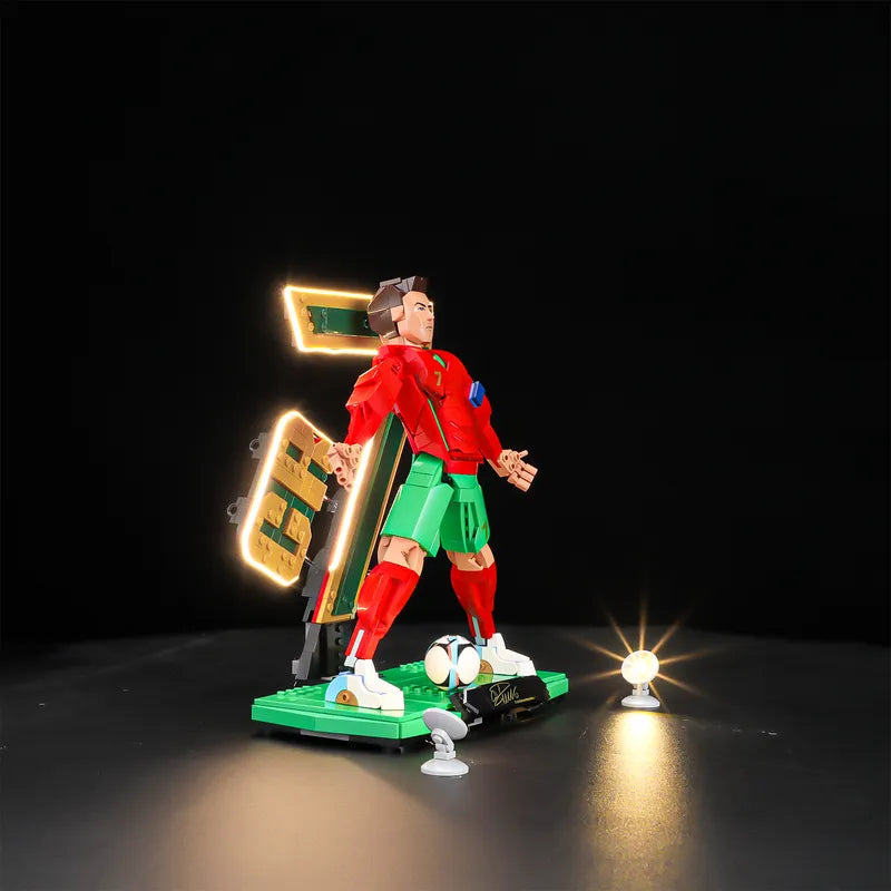 Light kit for Cristiano Ronaldo – Soccer Legend 43016 |  Classic Warm Edition