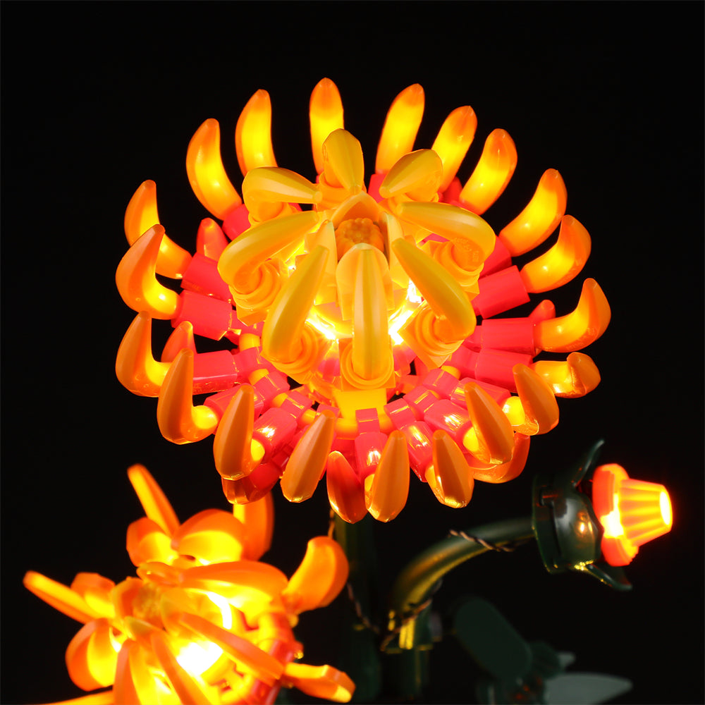 Light Kit For Chrysanthemum 10368-Briksmax