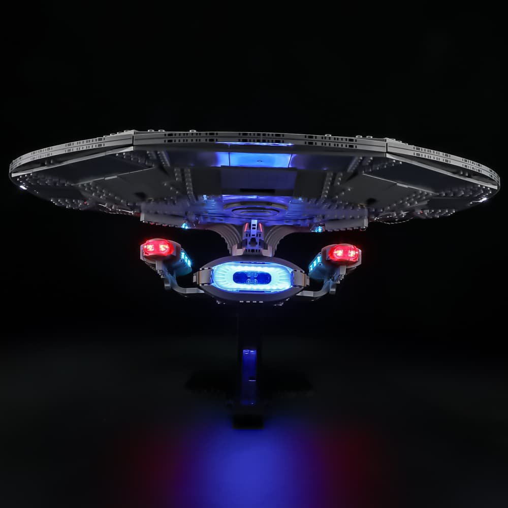 Light Kit for Star Trek: U.S.S. Enterprise NCC-1701-D 10356（Standard Version）- Briksmax 2.0