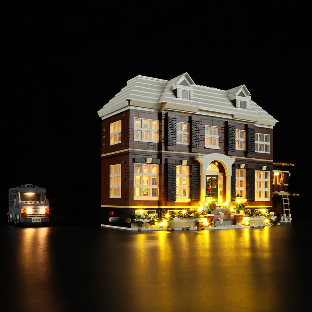 Light Kit For Home Alone 21330-BriksMax 2.0