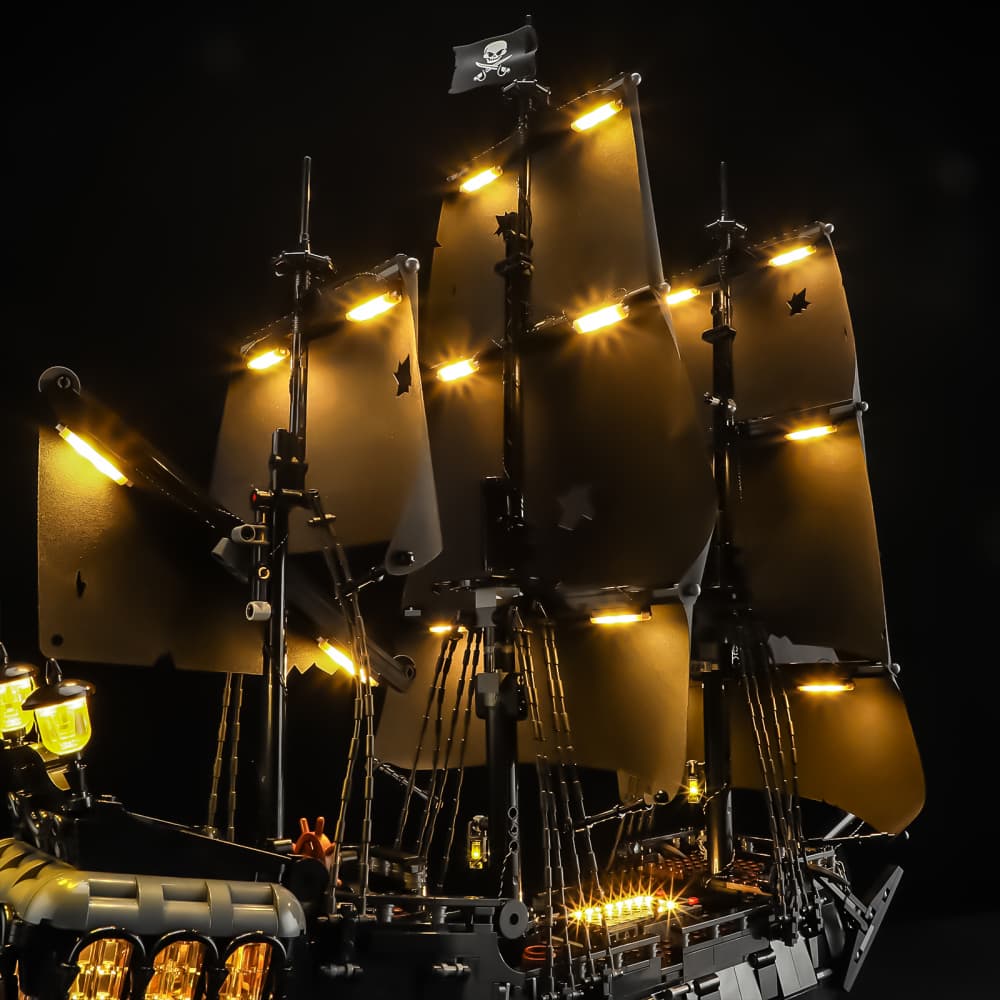 Briksmax 2.0 Light Kit For LEGO Captain Jack Sparrow's Pirate Ship  #10365- 10