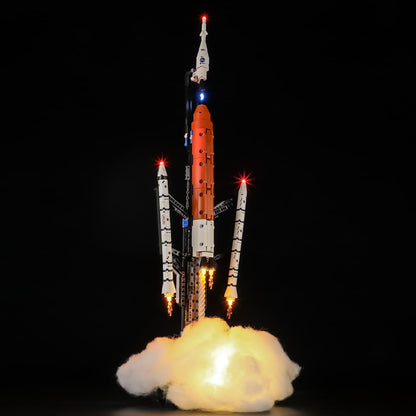 Light Kit for NASA Artemis Space Launch System Rocket 42221 - Briksmax 2.0