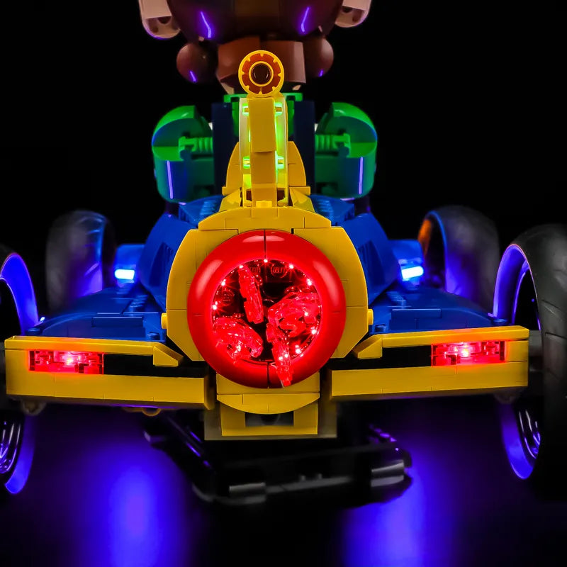 Light Kit for Mario Kart – Luigi & Mach 8 #72050 - Briksmax 2.0