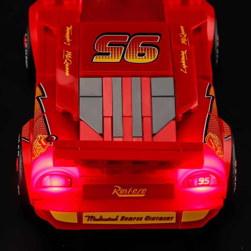 Light Kit for Lightning McQueen 77255- Briksmax 2.0