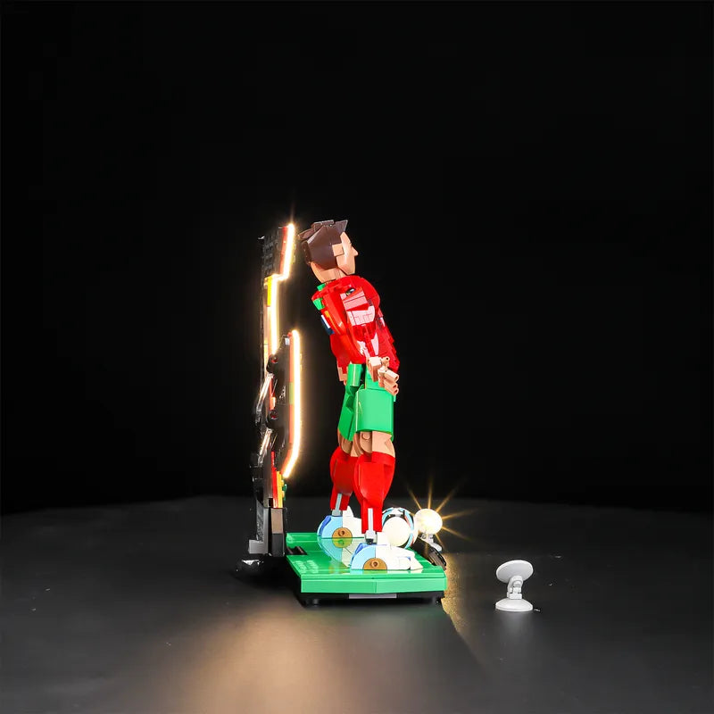 Light kit for Cristiano Ronaldo – Soccer Legend 43016 |  Classic Warm Edition