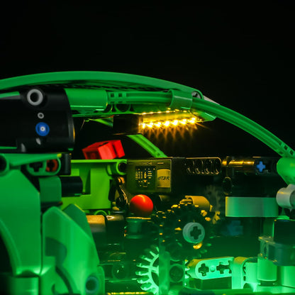 Beleuchtungssatz für Porsche 911 GT3 R REXY AO Rennwagen 42224- Briksmax 2.0