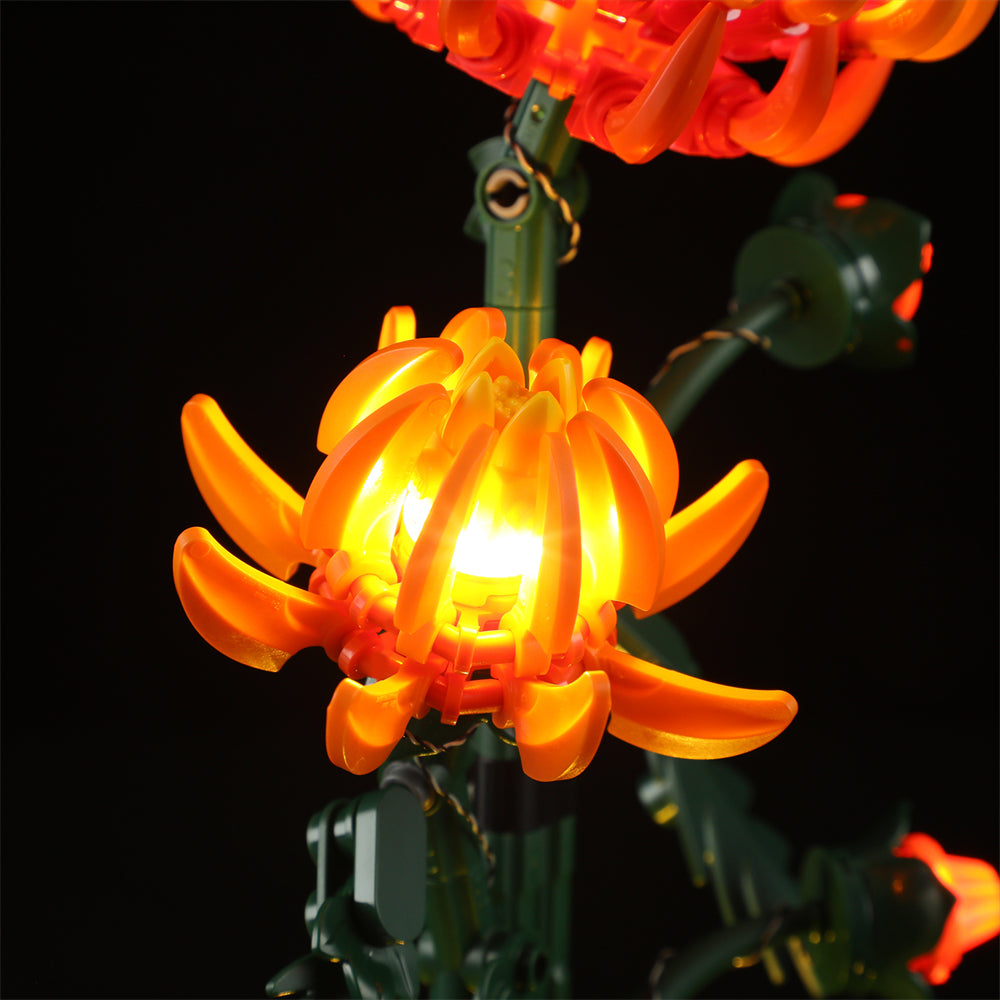 Light Kit For Chrysanthemum 10368-Briksmax