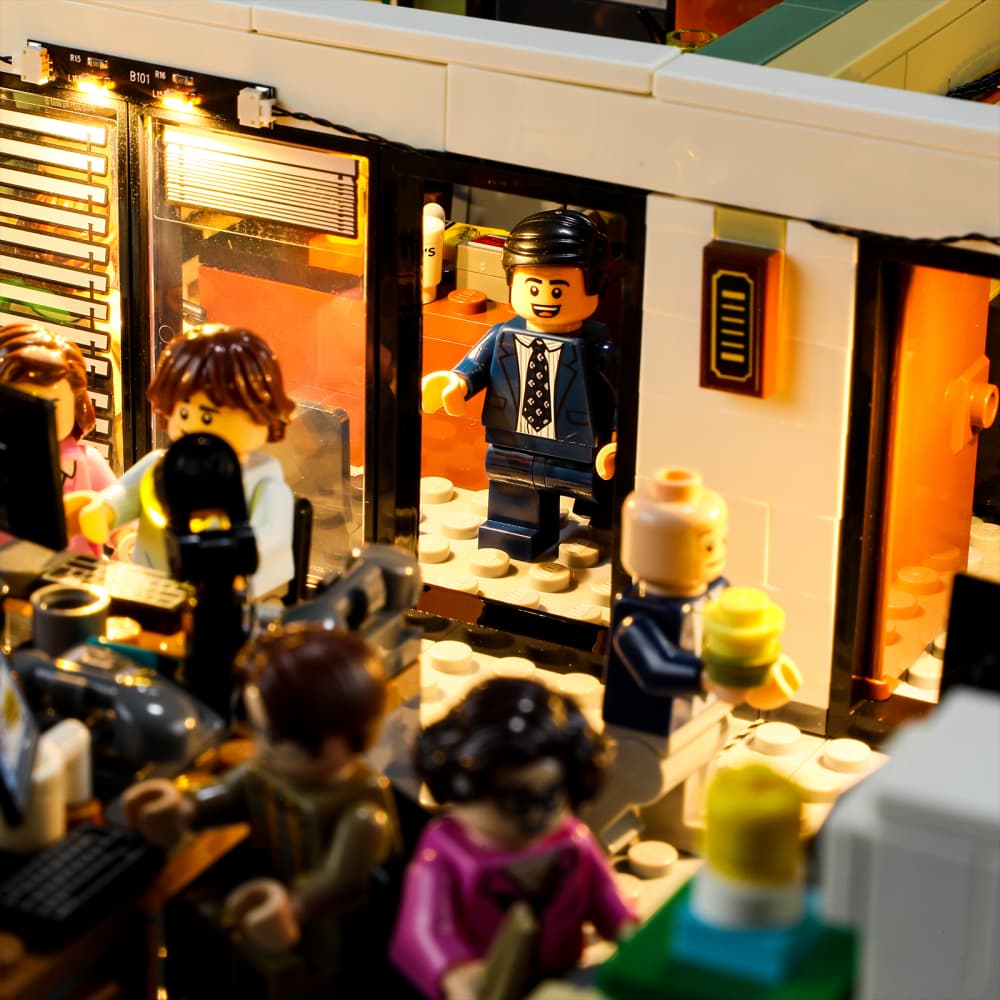 The Office 21336 Lego Light Kit (Amzing Night Mode) – Briksmax
