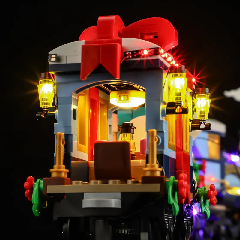 Beleuchtungsset für Holiday Express Zug Nr. 10361 - Briksmax 2.0
