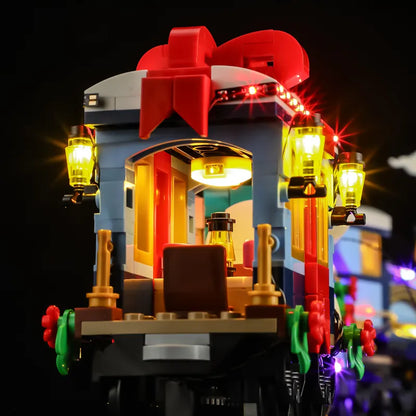 Beleuchtungsset für Holiday Express Zug Nr. 10361 - Briksmax 2.0