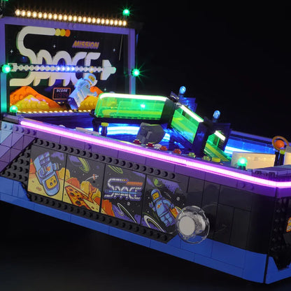 Light kit for Classic Space Pinball Machine 11374 – Dynamic Lighting Effects| Briksmax 2.0