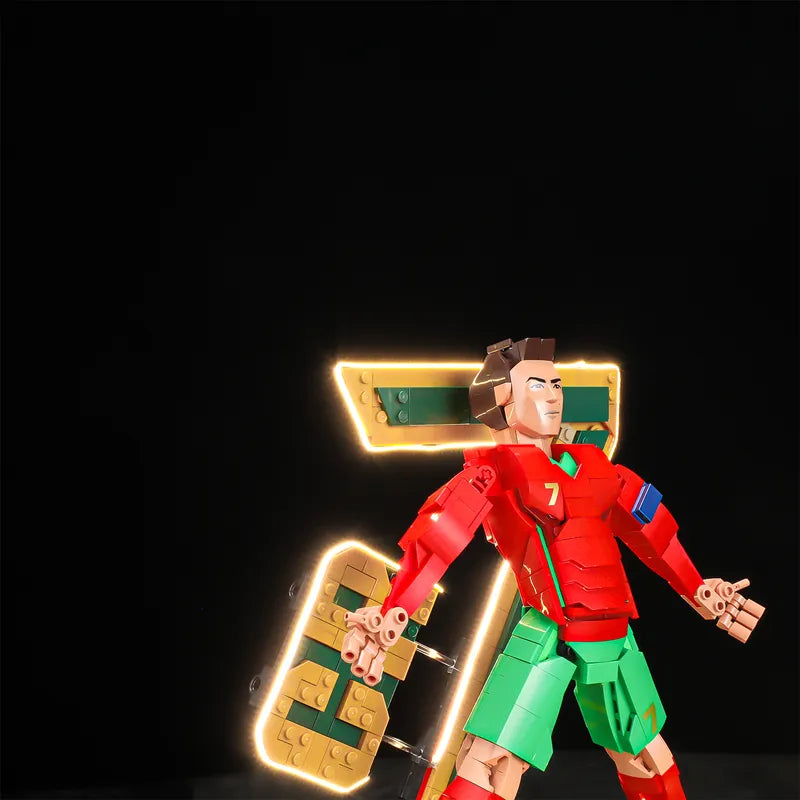 Light kit for Cristiano Ronaldo – Soccer Legend 43016 |  Classic Warm Edition