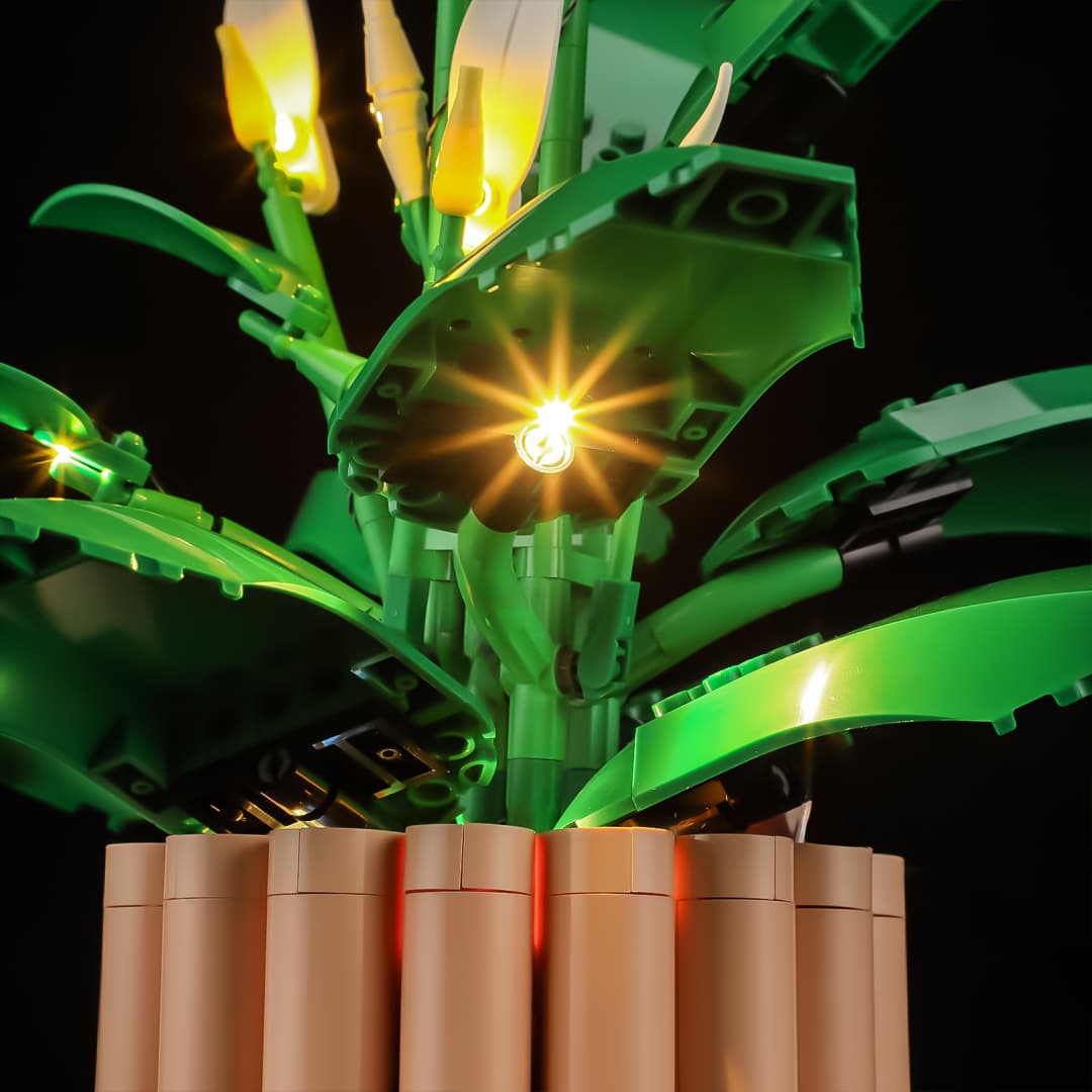 Light Kit for Peace Lily 11504- Briksmax 2.0
