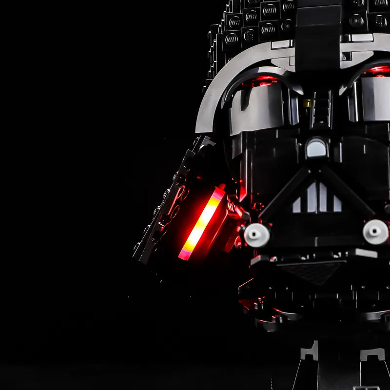 Light Kit for Darth Vader Helmet 75304-Briksmax 2.0（Wave Sensor Control）
