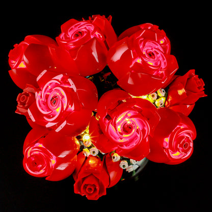 Briksmax Light Kit For  Bouquet of Roses 10328