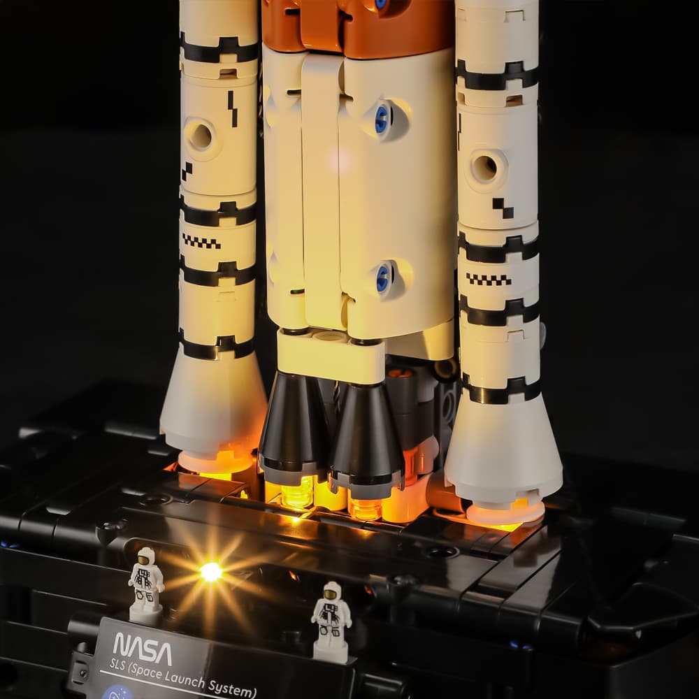 Light Kit for NASA Artemis Space Launch System Rocket 42221 - Briksmax 2.0