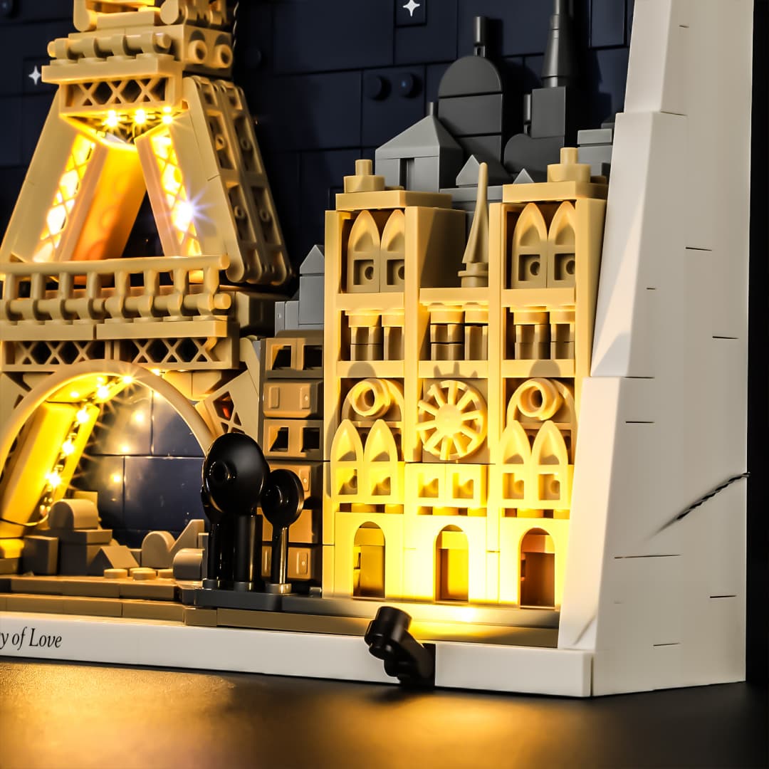 Light Kit for Paris – City of Love 21064 - Briksmax 2.0